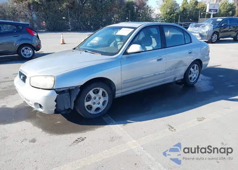 2003 Hyundai Elantra Gls/Gt из США, поврежденный, VIN KMHDN45D03U563757